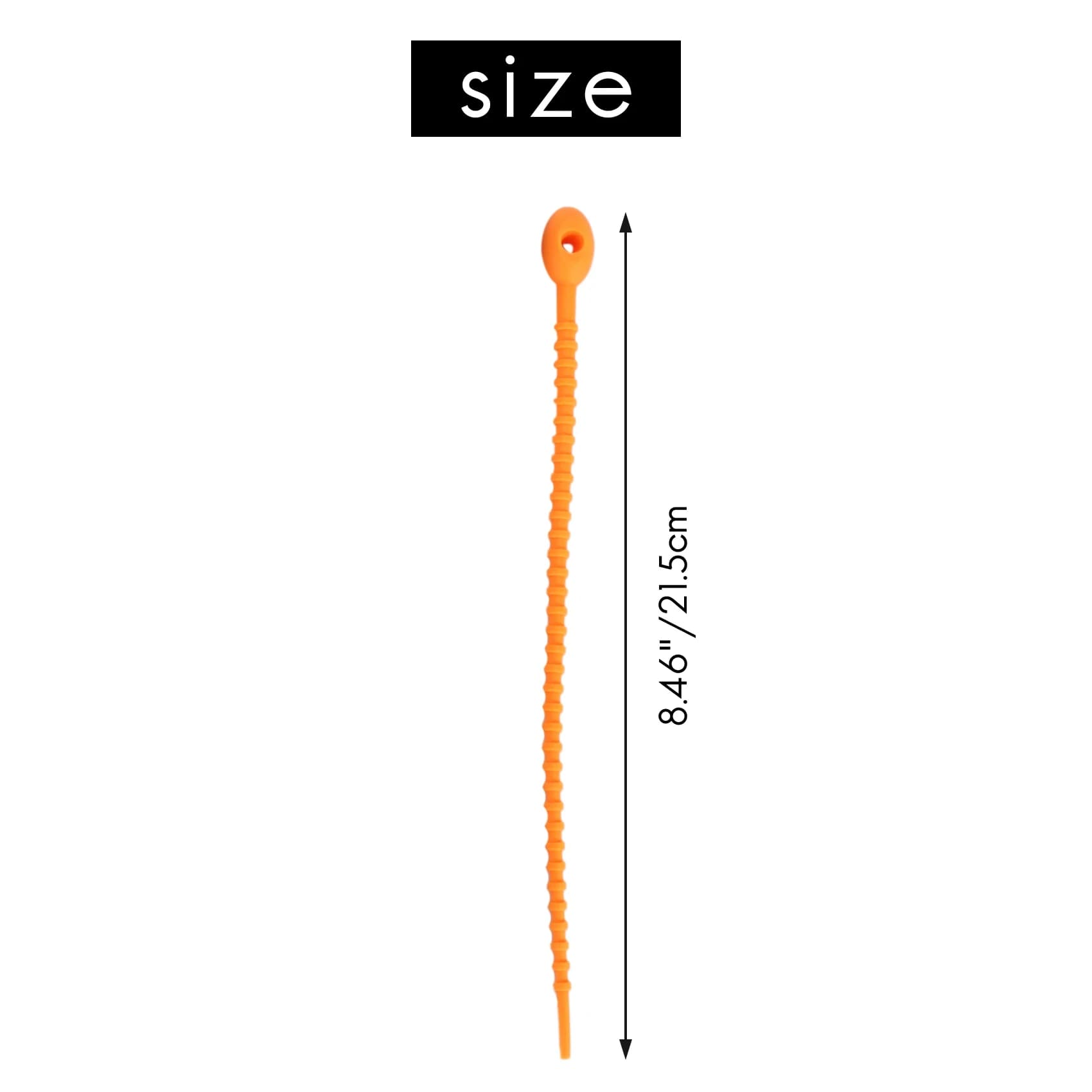 A67P-40Pcs Colorful Silicone Ties Bag Clip,Cable Straps, Bread Tie, Reusable Rubber Twist Tie, All-Purpose Silicone Ties