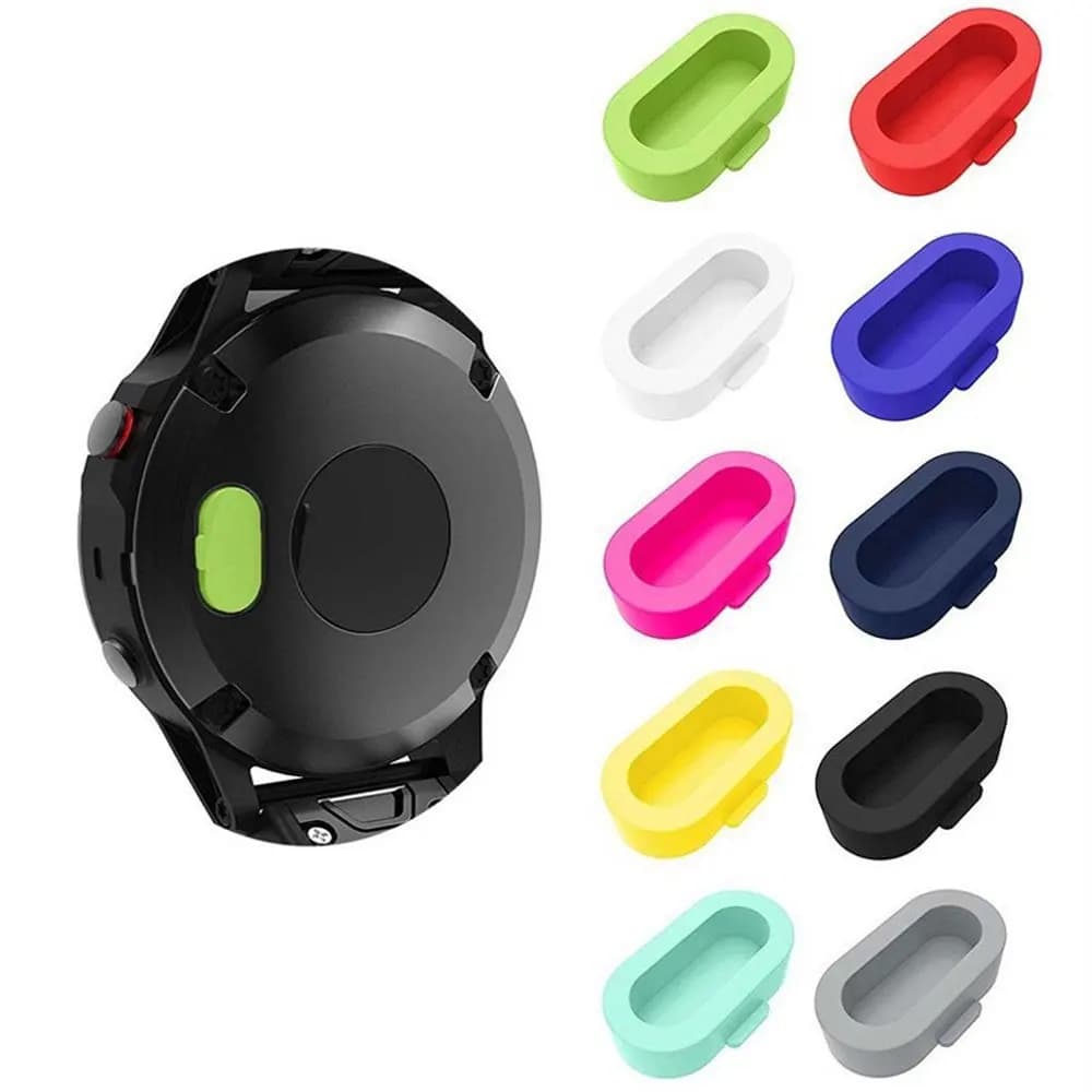 Copertura Antipolvere in Silicone per Caricabatterie Garmin Fenix 6 6S 6X 5 5X 5S, Compatibile con Forerunner 945 935 245 245M 45 45S Instinct Venu