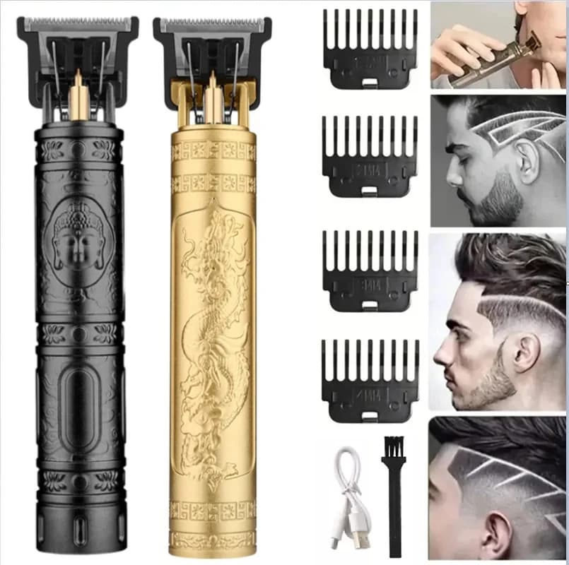 Cutlery cutter Professional haircut from barber Rechargeable haircut Metal cutter for men