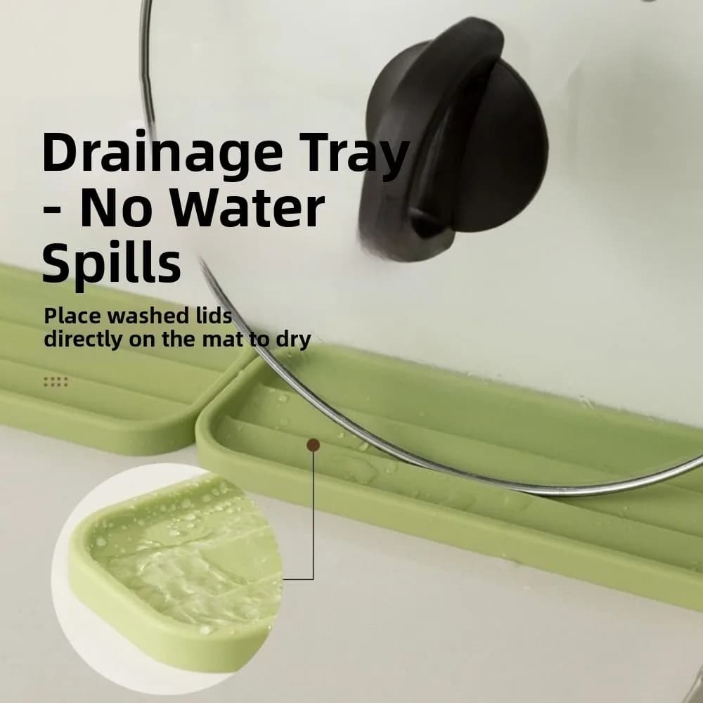 Storage cap with silicone cover, non-slip, flexible, for cutting, heat-resistant, for creative dishes, for domestic use