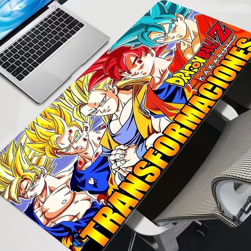 Large Mouse Pad Dragon Ball anime Son Goku Office Computer Desk Mat Table Keyboard Laptop Carpet Accessories Gaming Mousepad