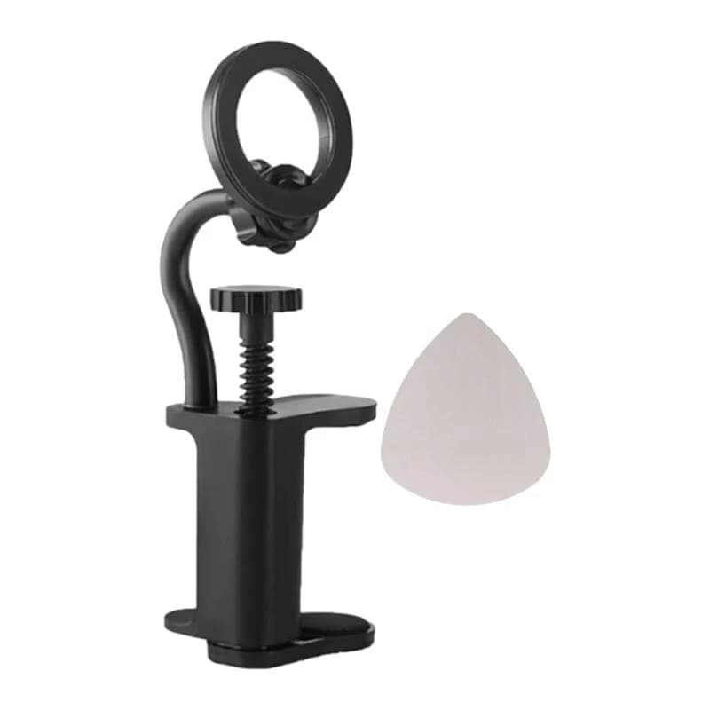 Supporto per telefono per chitarristi Staffa montaggio magnetica per telefono per chitarra Scelte casuali incluse Clip per