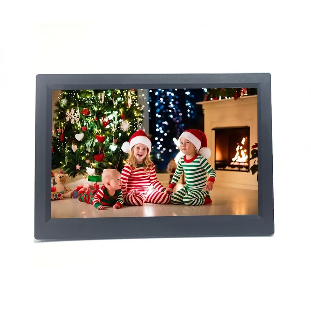 Video Input HD LED Screen 1080P Video Photo Digital Frame 12" Inch With HD MI