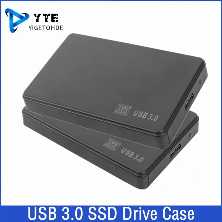 Custodia per disco rigido HDD SSD da 2,5 pollici Custodia per disco rigido da USB 3.0 a SATA Custodia per disco rigido esterno HDD da 5 Gbps per PC desktop notebook