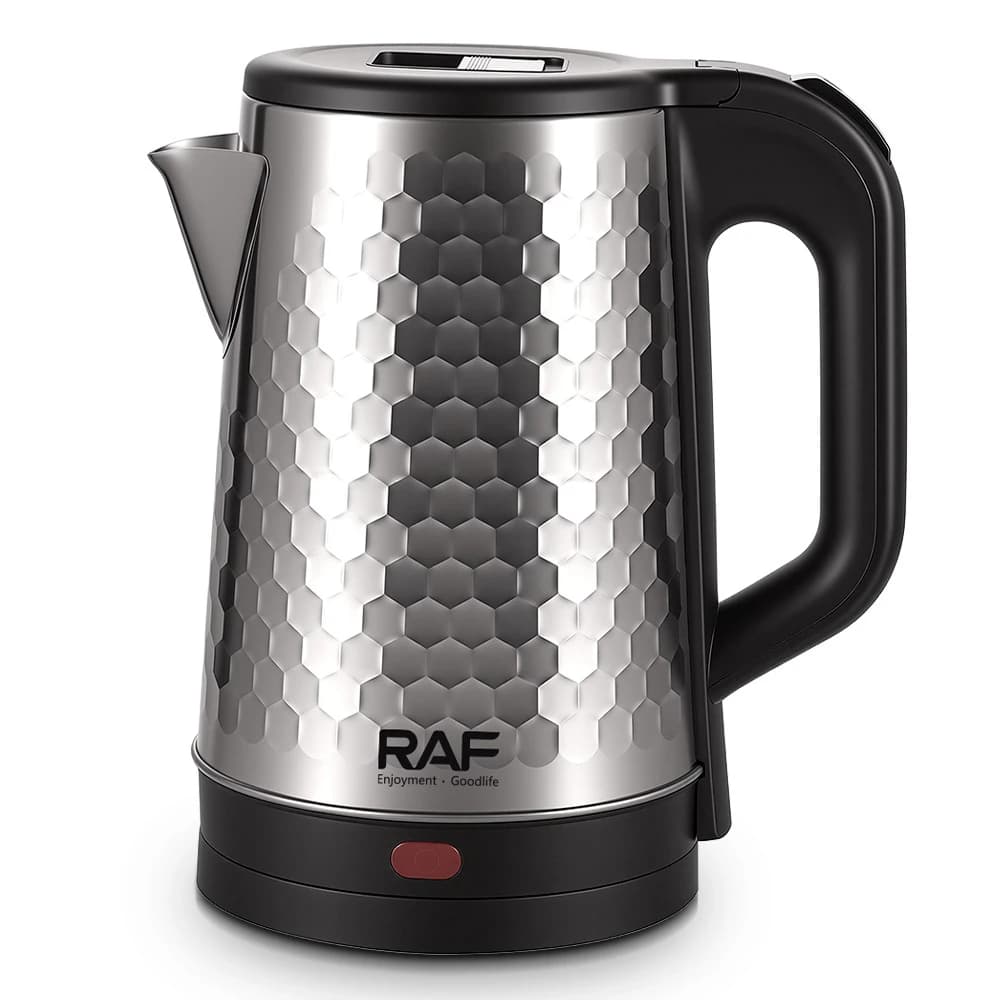 Electric kettle, fast boiling kettle, 304 stainless steel, high power, 2.0L.