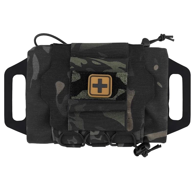 Tactical First Aid Kit Pouch MOLLE high Capacity Medical Pouch IFAK Pull-Out Military Tool Bags BP-87