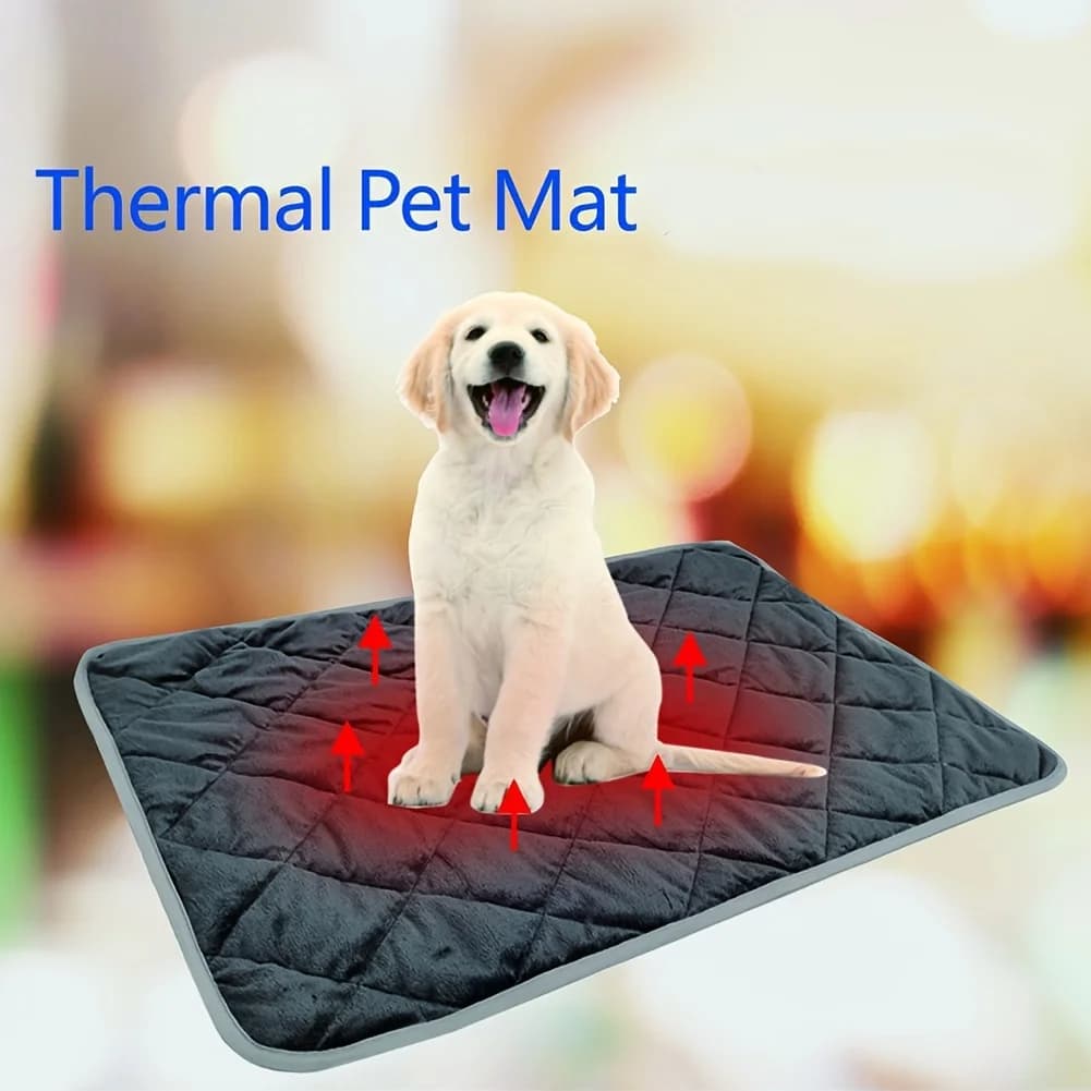 Cuscinetti per animali domestici autoriscaldanti Coperta per cuccioli con corpo termico Riflettente di calore Tappetino per cuscino caldo per gatti Cani Forniture per animali domestici