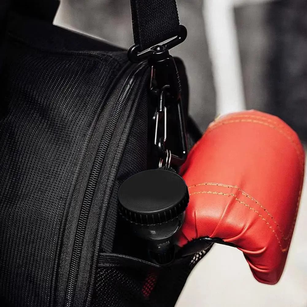 Outdoor Sport Mini Portable Protein Container Powder Bottle With Keychain Mini Protein Powder Bottle With Carabiner