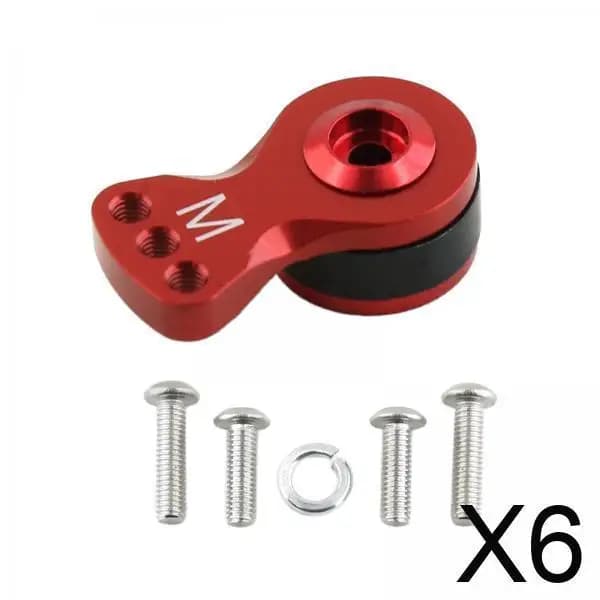 Braccio Servo Regolabile in Metallo 25T con Filettatura M3 per Auto RC 1:10, Barca, Elicottero, Parti di Aggiornamento