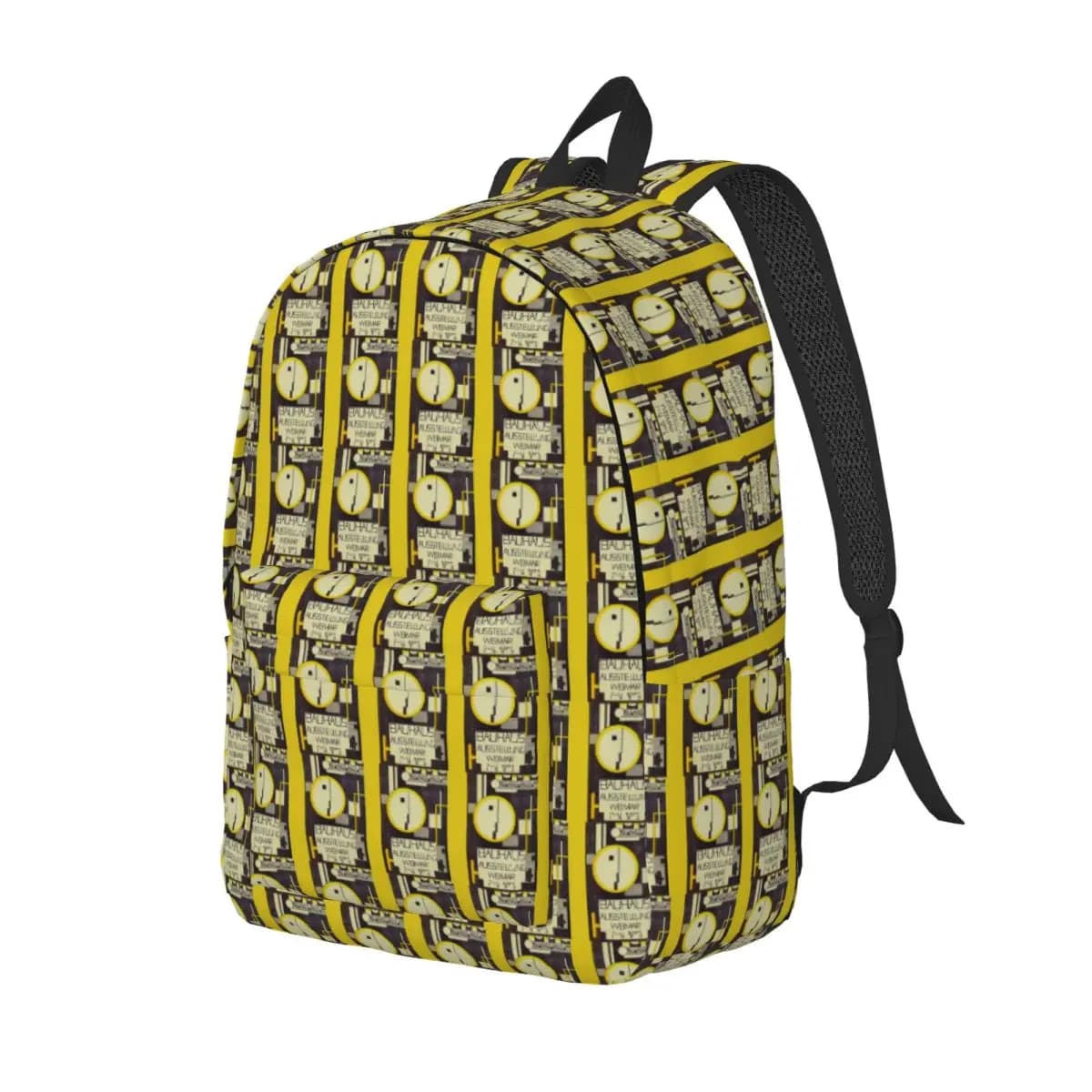 Zaino con poster Bauhaus, borsa per libri per studenti, borsa da scuola per bambini, borse a tracolla per computer per ragazzi e ragazze