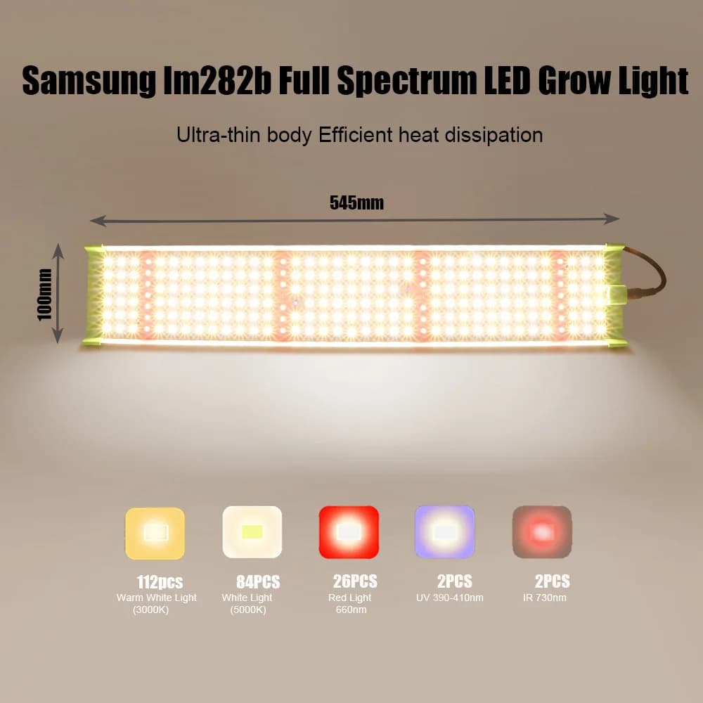 LED Full Spectro Coltiva The Light 85W 150W LM281B High Brightness For Inside Serra Hydroponic Plant Orta Flower Semina