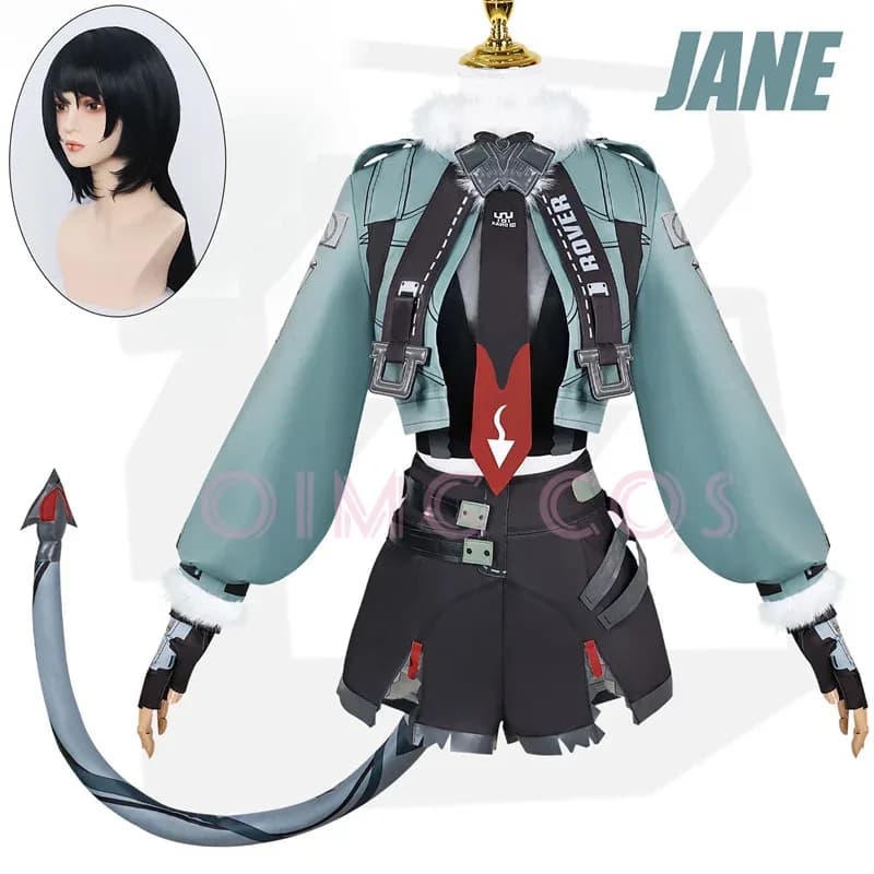 Zenless Zone Zero Jane Doe Costume Cosplay Carnevale per adulti Uniforme Anime Costumi per feste di Halloween Gioco per donne in maschera