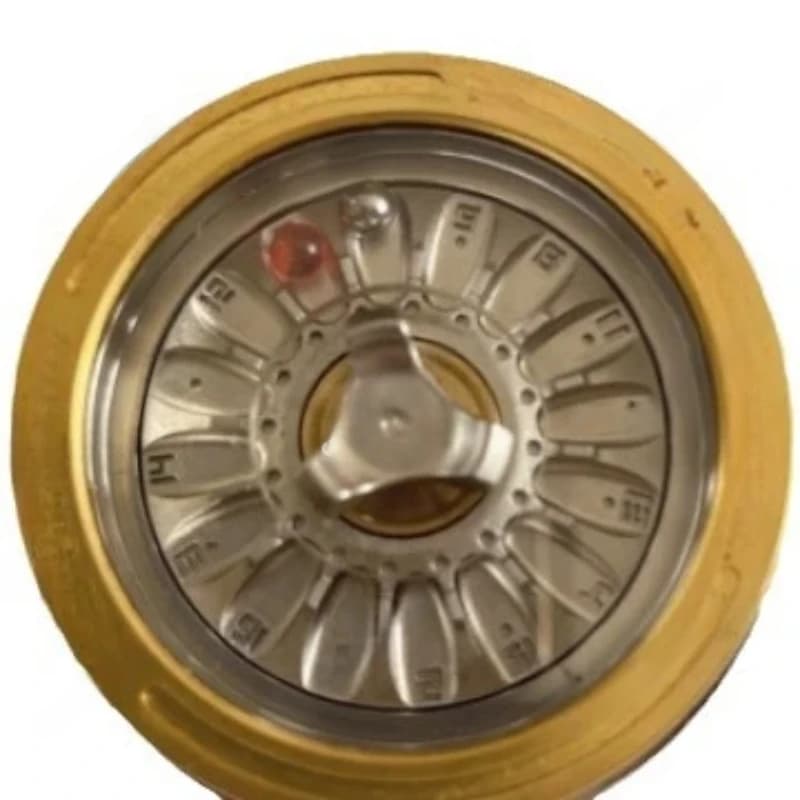 Giradischi fortunato Fidget Spinner Carnevale Decompressione Roulette in acciaio inossidabile Ansia Sollievo dallo stress Punta delle dita Giroscopio Giocattolo Regalo