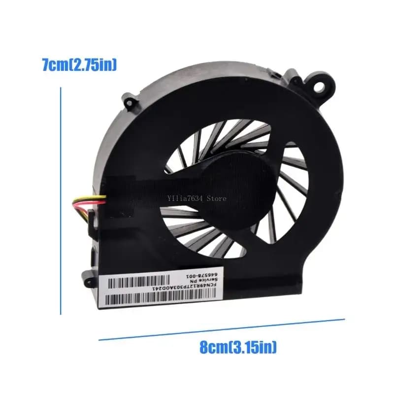 CPU Cooling Fan 5V 0.5A 3Pin 65CFM for G7 Laptop