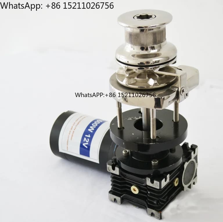 Verricello di ancoraggio per ancoraggio per barca 12V/24V,400W