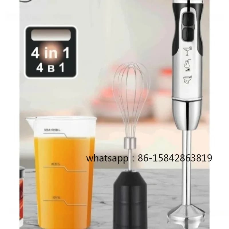 Portable Household Food Blender Handheld Electric Stainless Steel Cooking Stick Mixer 3006