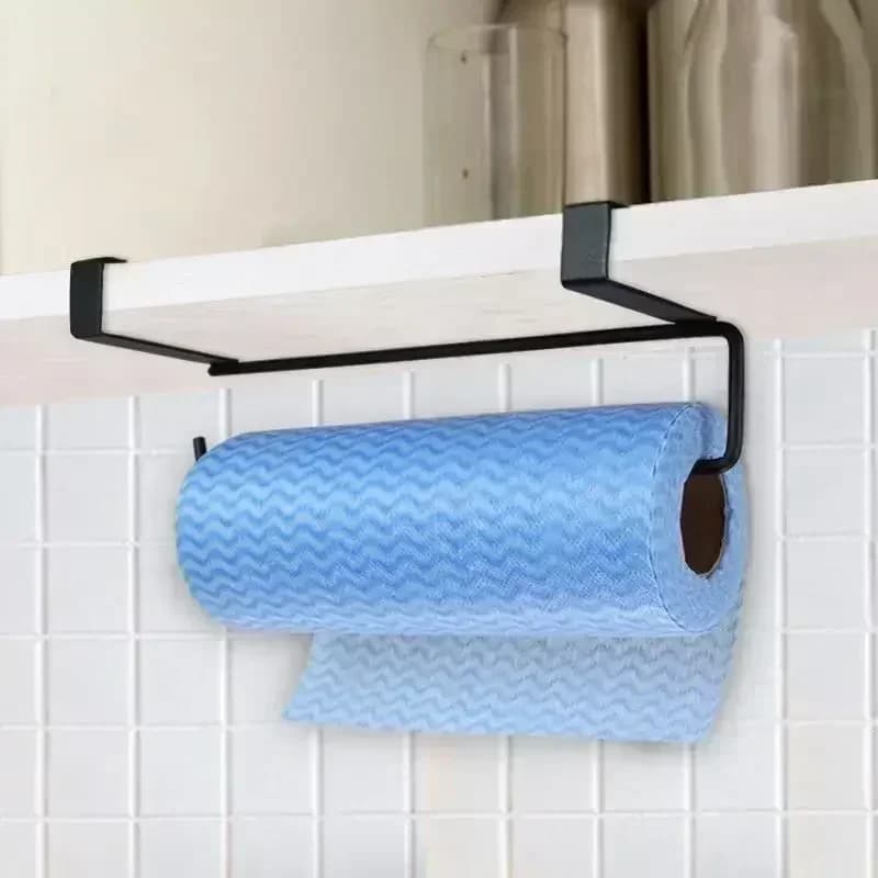 Cucina per uso domestico nuovo contenitore multifunzionale bianco nero scaffale per carta igienica portarotolo organizzatore in stile minimalista appendiabiti per fazzoletti
