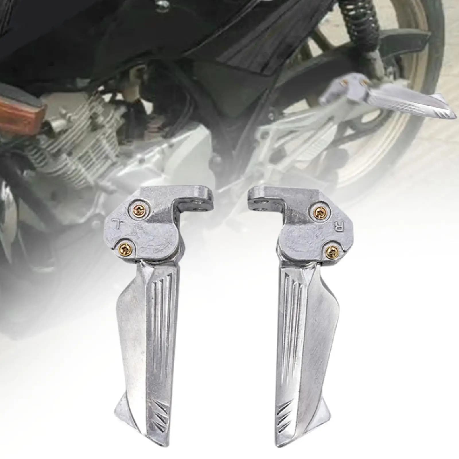 Pedane moto per passeggeri per motociclette elettriche
