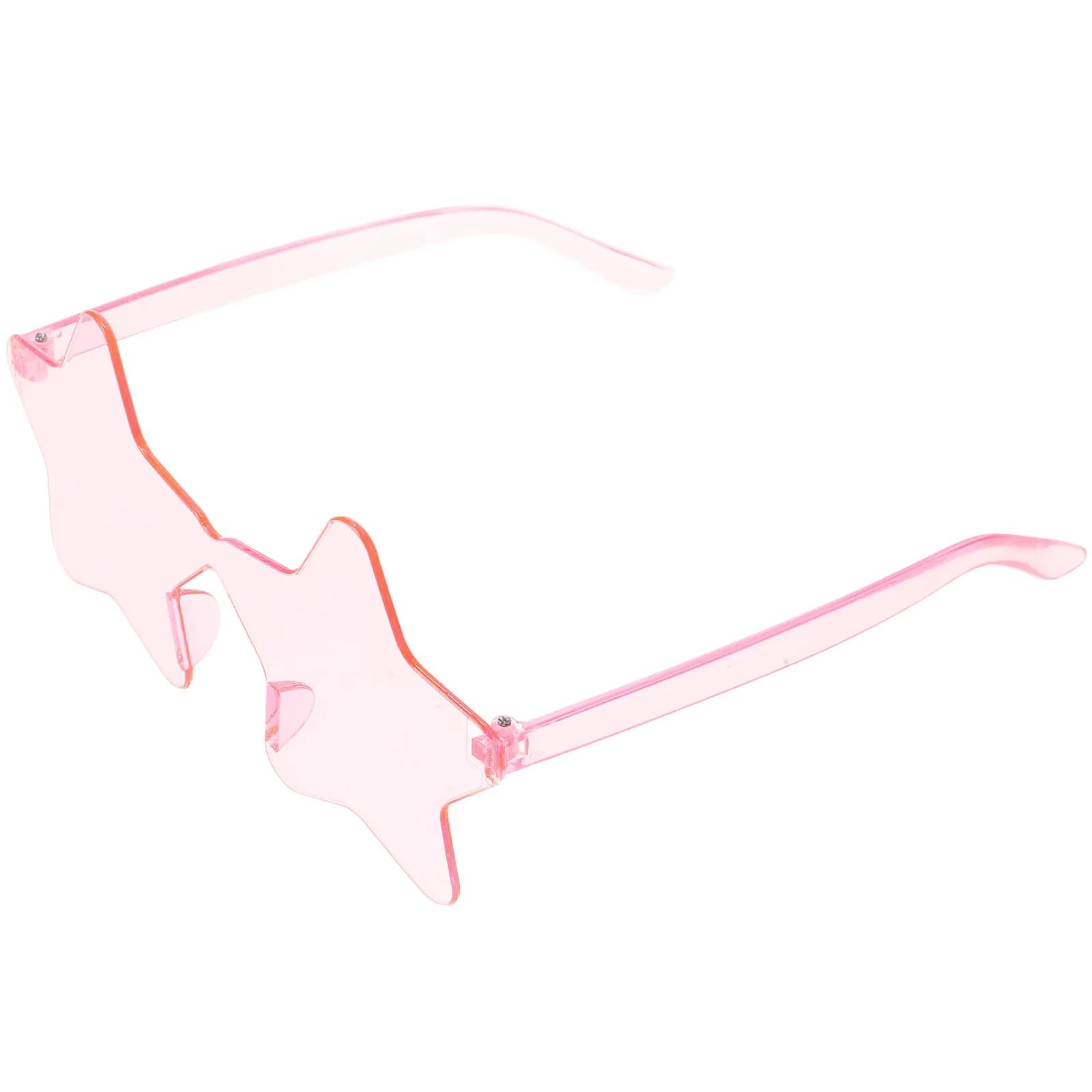 1 paio di occhiali da sole leggeri e infrangibili in materiale PC, occhiali da festa, festival, cosplay, occhiali divertenti ed eleganti per adulti
