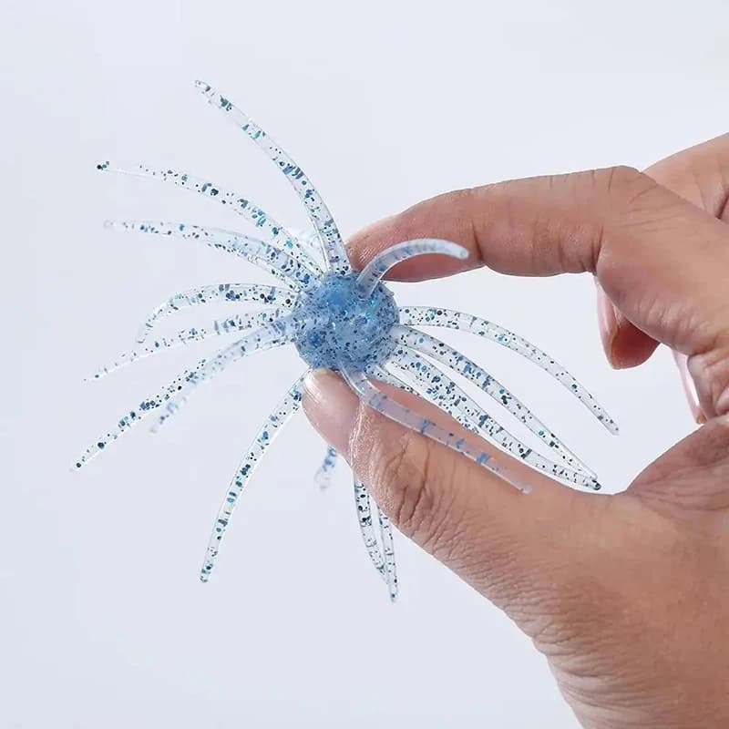WEIHE NUOVO 2.5g/8.7g Richiamo di Pesca Uccello di Mare Esche PVC Esca Morbida Esche In Silicone per Orata Spigola Mandarino Pesca Tilapia