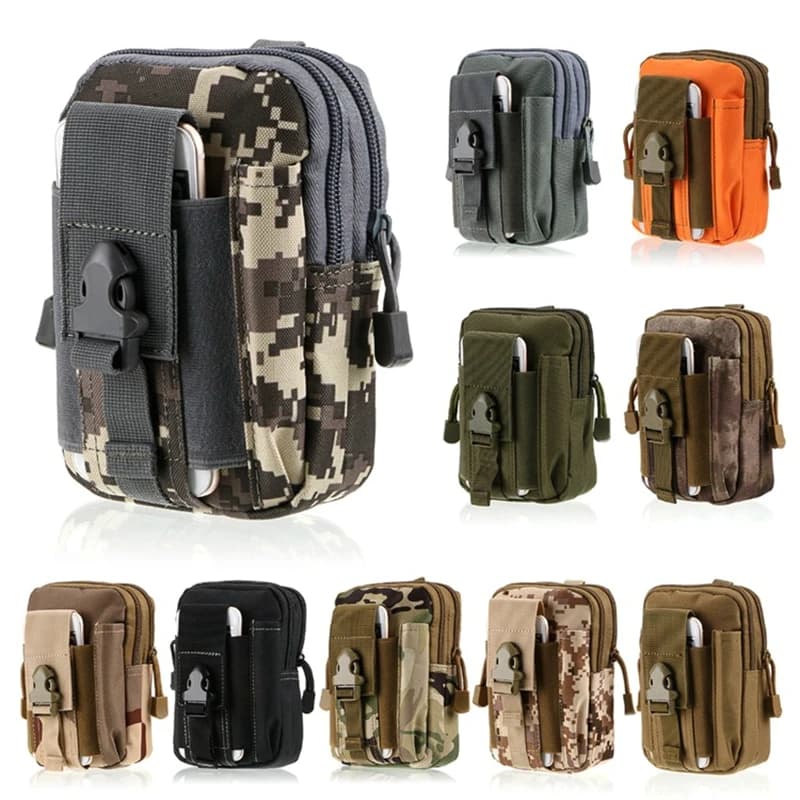 Zaino Tattico Mimetico in Nylon per Escursionismo e Campeggio con Cintura MOLLE, Borsa per Sport all'Aperto e Viaggi per Uomini e Donne