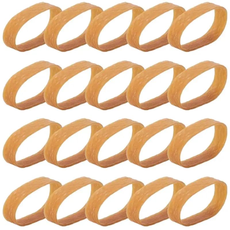 Fermo freno da sci 20X Cinghie elastiche da sci Kit di accordatura da sci in gomma Sport all'aria aperta Cinghie di legatura per snowboard per una migliore sicurezza e