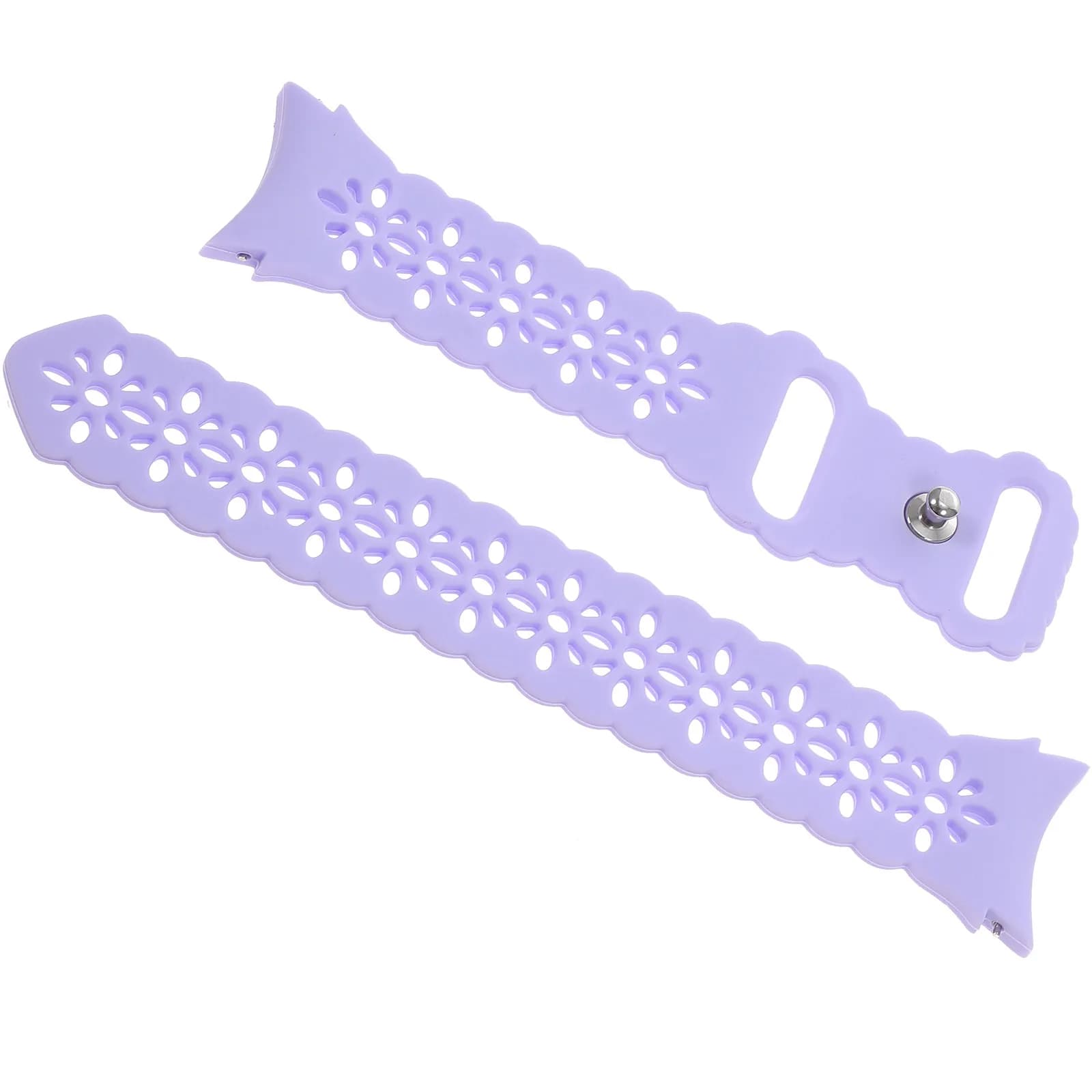 Elegante Cinturino in Silicone per Orologi da Donna, Comodo, Delicato sulla Pelle, Regolabile, Sostituibile, Alla Moda per Feste, Lavoro e Viaggi