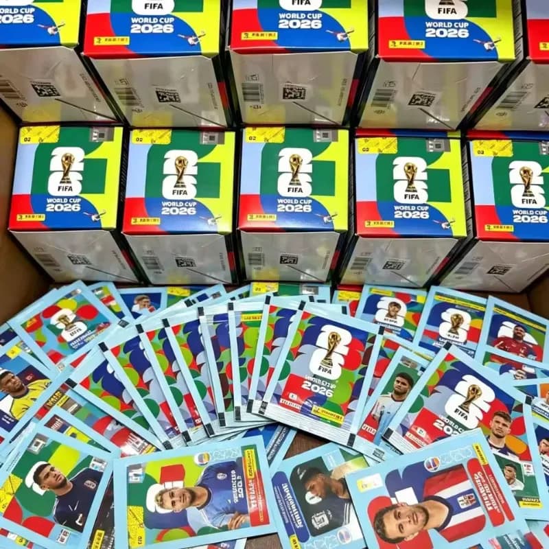 International Version Panini 2026 FIFA World Cup Periphery Genuine Sticker Collection Limited Football Souvenir Holiday Gifts
