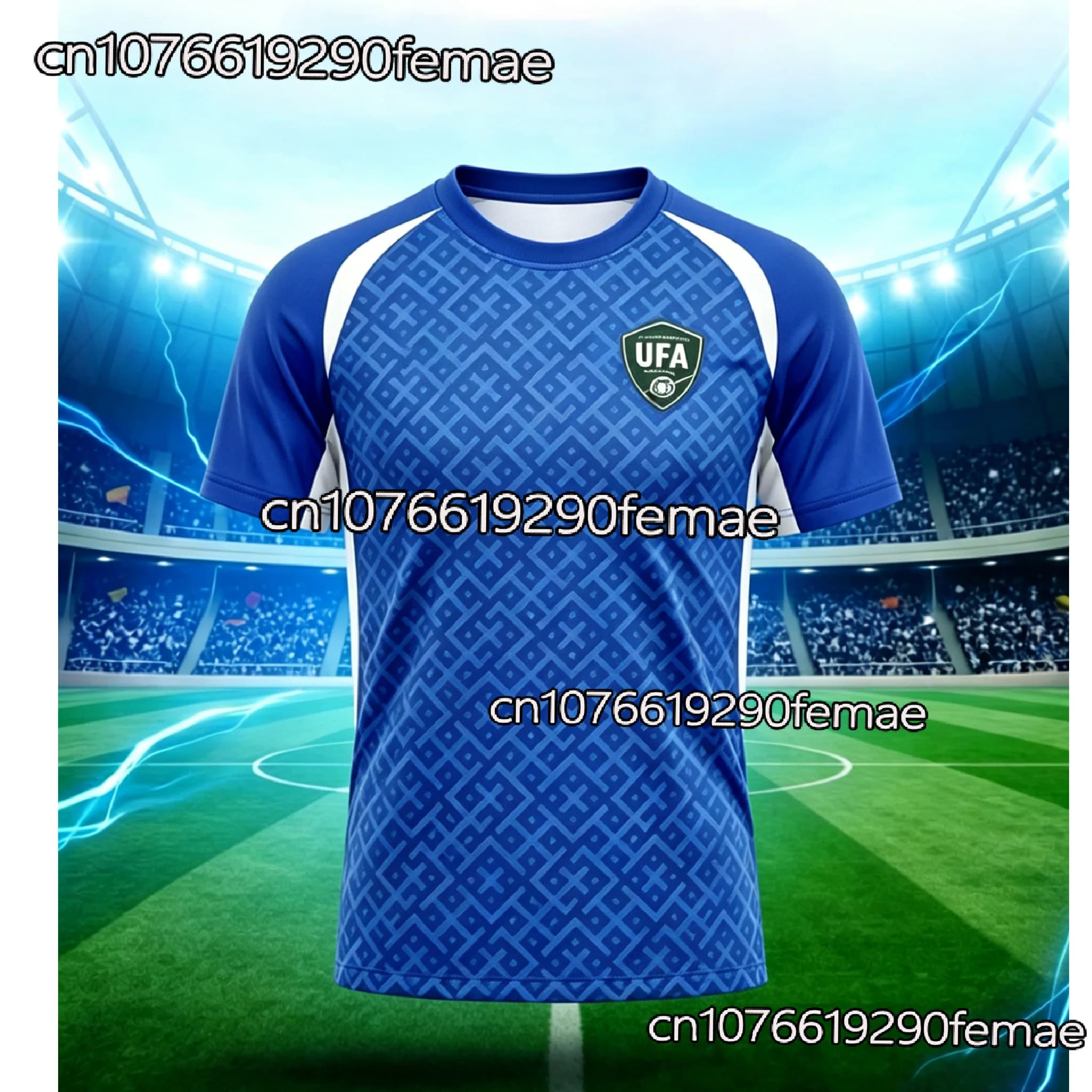 Maglia da Calcio Traspirante Estiva Uzbekistan 2026 Nuova T-Shirt per Bambini, Ragazzi e Adulti Tifosi - Indispensabile per Supportare i Tuoi Squadroni in Gioco