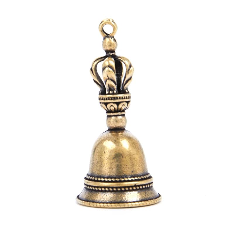 1PC Brass Handicraft Die-casting Drop Wind Bell Tibetan Bronze Bell Creative