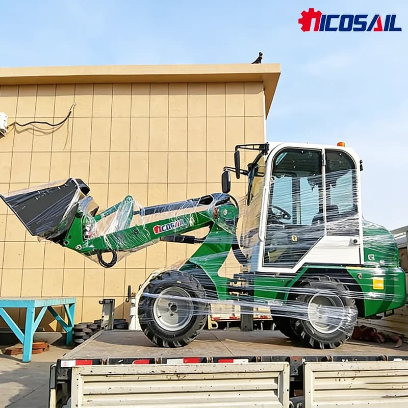 Caricatore Telescopico Personalizzato KZL918 con Batteria da 60AH per un Funzionamento Stabile del Sistema Elettrico