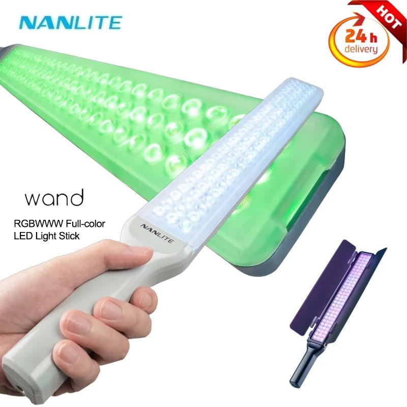 Nanlite Wand RGB Tubo LED RGBWW Selfie a colori 2700K-7500K Bastone luminoso per fotografia portatile per foto Video Film