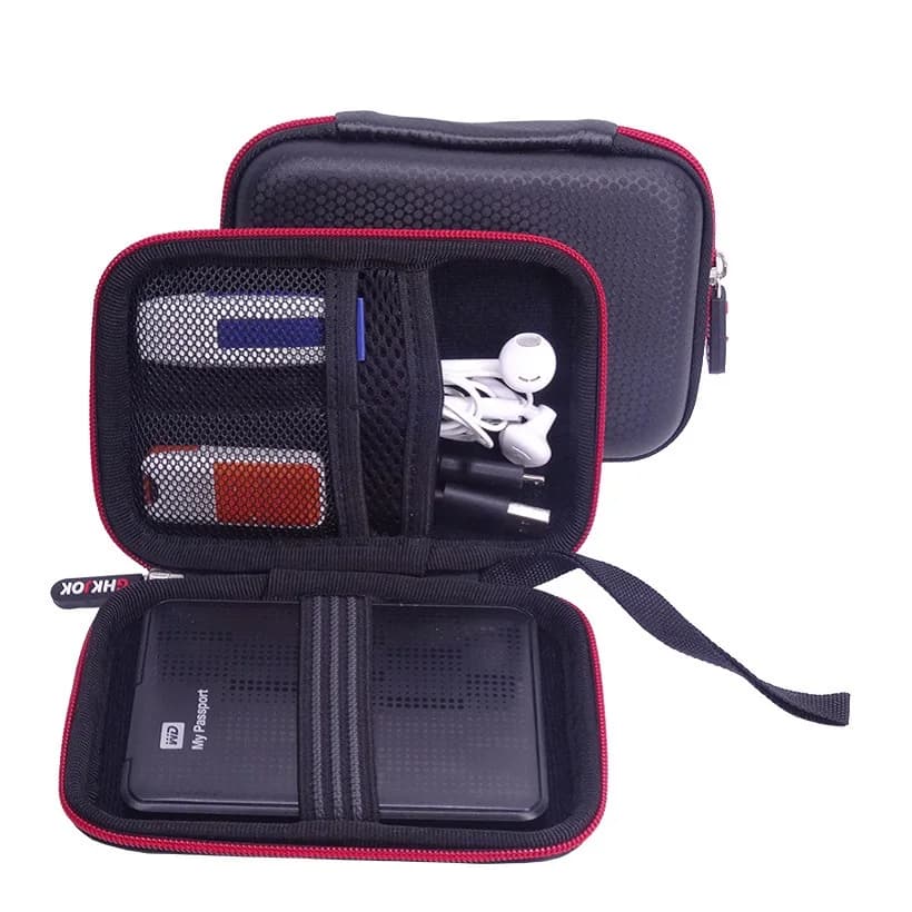 Custodia/Borsa da trasporto portatile per HDD esterno Western Digital WD Elements/WD My Passport/My Passport Ultra 1TB 2TB
