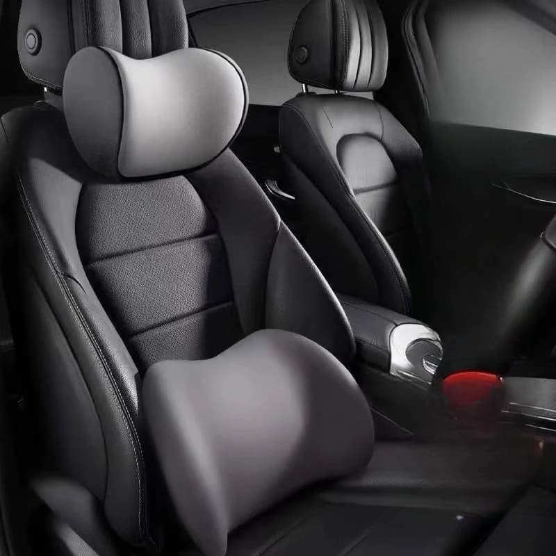PER auto TOYOTA Memory Foam Collo Cuscino Protezione Cuscino schienale lombare Cuscino lombare Cuscino poggiatesta per auto
