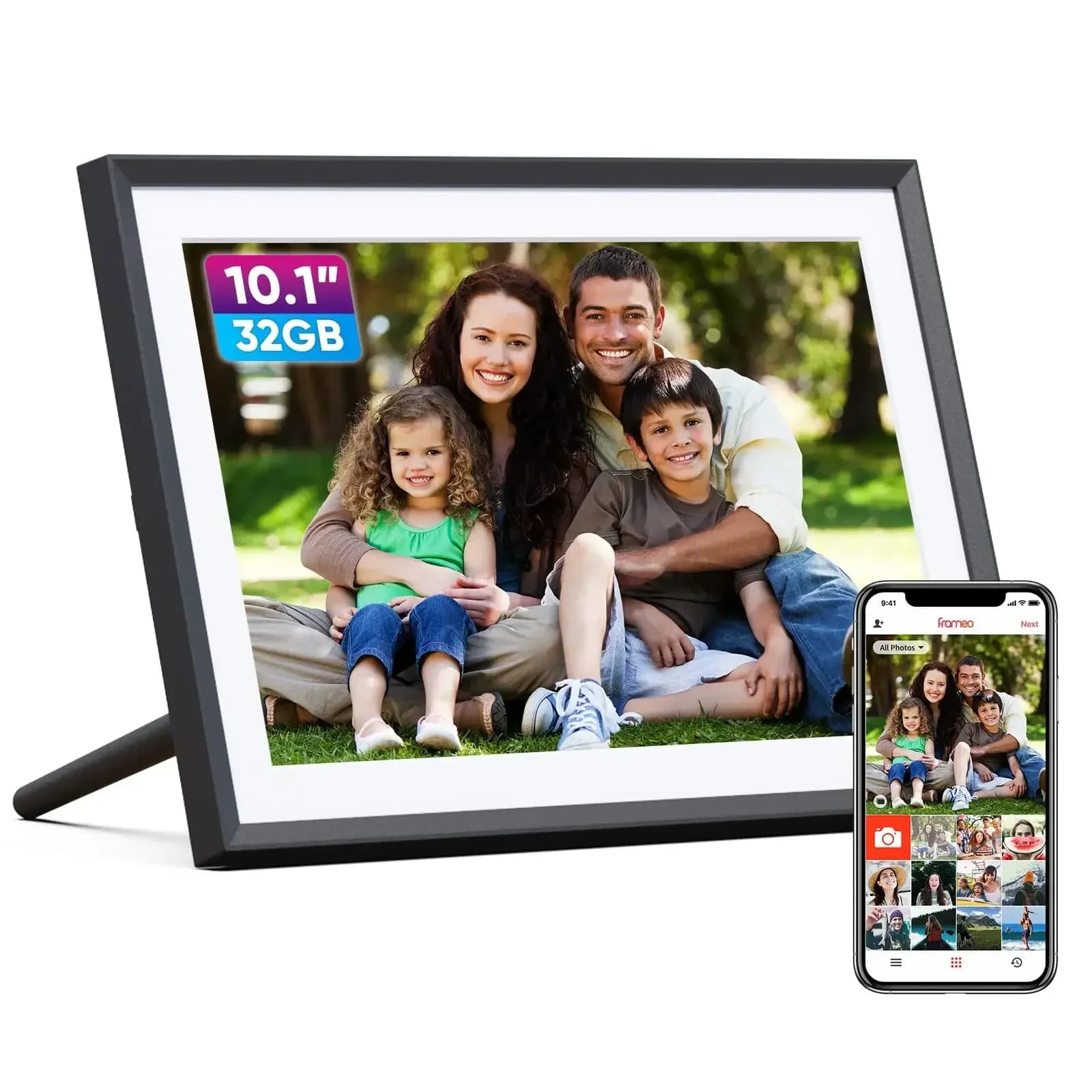 2025Arzopa 10.1 pollici Wifi Touch Video NFT Foto digitale Immagine Cuadros Bilderrahmen Lcd Cloud Frameo Cornice per foto digitali