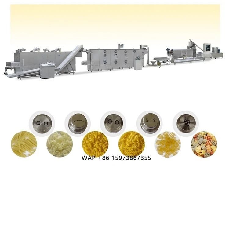Linea di Produzione Spaghetti, Macchine per Pasta, Estrusore per Maccheroni, Produttore Professionale Cinese