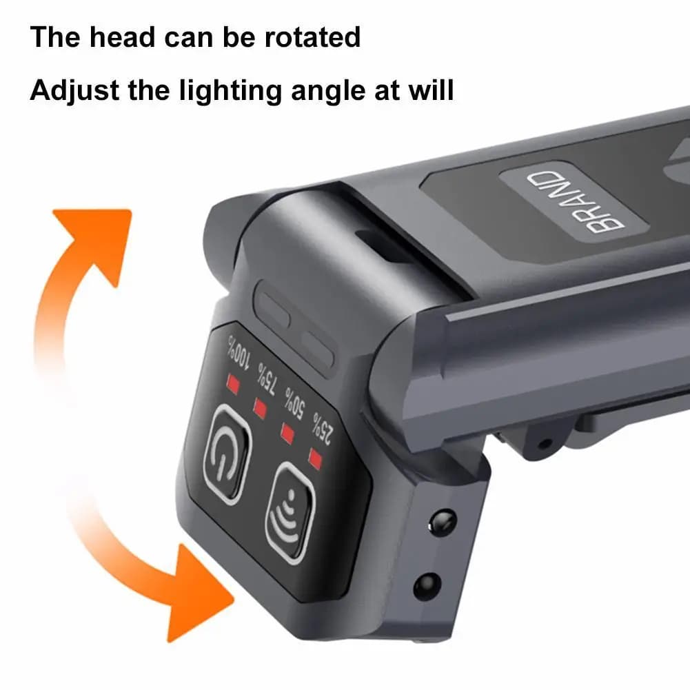 Ultra Bright LED Front Flashlight Waterproof with Night Fishing Battery, Long Lifetime Light with Hat Clip and Sensor