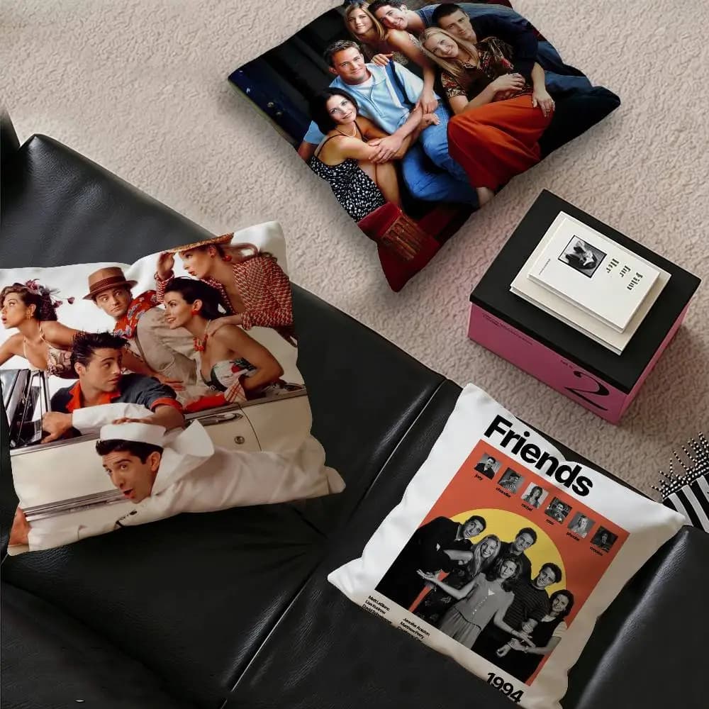 Friends Tv Show Pillow Gift Home Office Decoration Bedroom Sofa Car Cushion Cover case 45x45