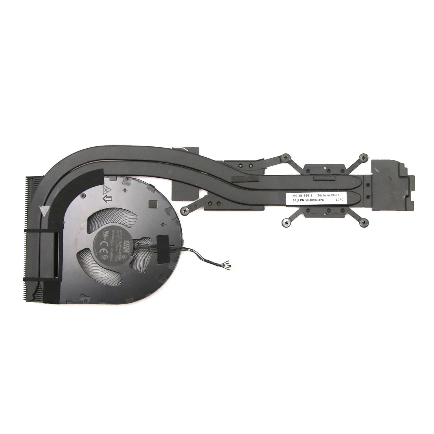 Nuovo dissipatore di calore per ventola di raffreddamento CPU per Thinkpad T14 P14s Gen2 20W0 20W1 DIS 5H40X89428-