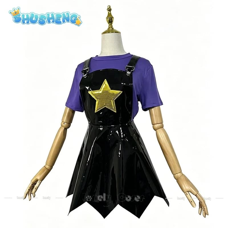 Costume Cosplay Game Poppy Cos Lily, Abito Intero, Calze, Outfit Lily Lovebraids, Uniforme, Set Completo per Halloween Playtime Broken Things
