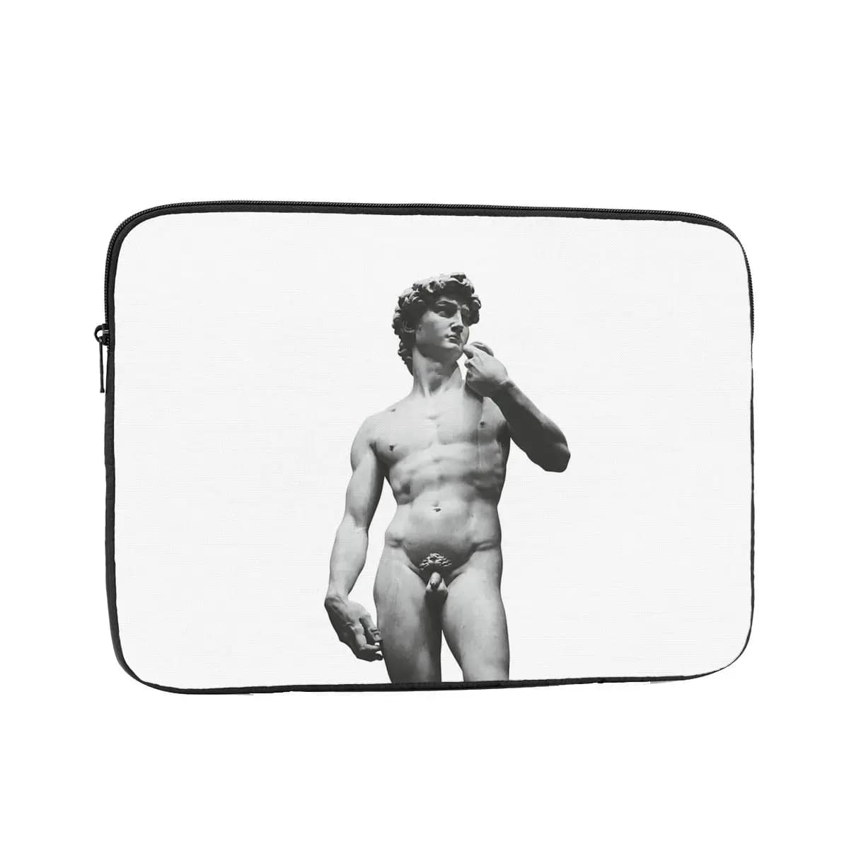 David Michelangelo Scultura Custodia protettiva per laptop Borsa per notebook da 10 12 13 15 17 pollici Custodia antiurto per tablet