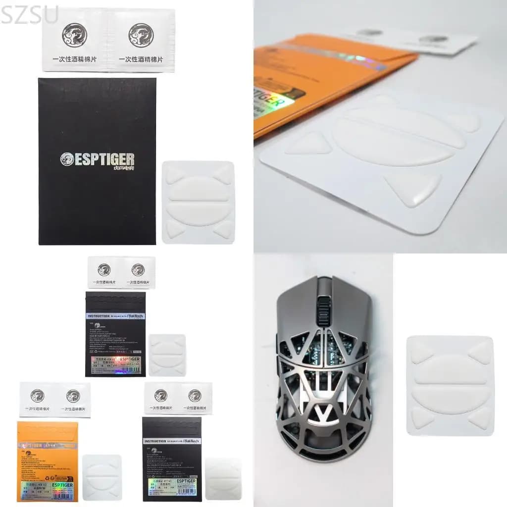 SZSU Esports Game Mouse Skates Mouse Feet Pad ICE Version For Wanling Wlmouse X Mini Mouse Gliding Pad