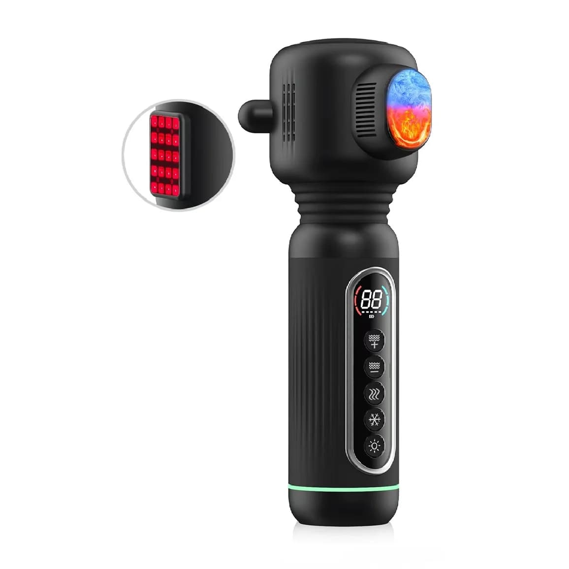 Handheld Cordless Trigger Point Therapy Targeted High Speed Vibrating Muscle Deep Tissue Massager Gun for Full Body Pain Relief
