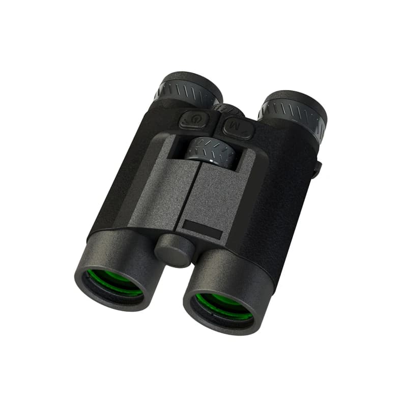 Telemetro Laser Preciso 12X con Binocolo a Infrarossi per Lunghe Distanze (3000 Iarde/2000m) per la Caccia al Cervo
