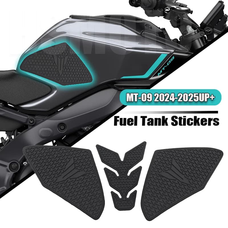 Per mt 09 MT09 MT-09 SP 2024 2025 Rilievo del Carro Armato Della Protezione Della Decalcomania Gas Ginocchio Grip Accessori Moto MT 09 Serbatoio Trazione Pad
