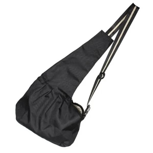 Borsa Trasportino per Animali Domestici in Tessuto Oxford, Tracolla Singola per Cani e Gatti 85x35cm, Fino a 40Kg, Rete Traspirante in Nylon con Apertura Frontale