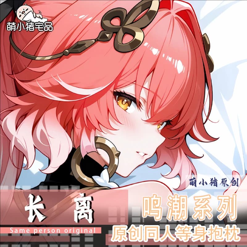 Wuthering Waves Changli Anime Game Dakimakura Hing Body PillowCase Cushion Otaku Bed Linings Xmas