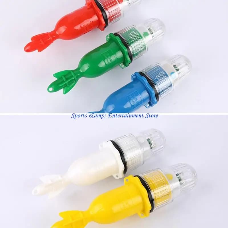 G7NF Luce da pesca a LED impermeabile Efficiente raccolta pesci Luce subacquea Lampada con esca per pesci Indicatore rete