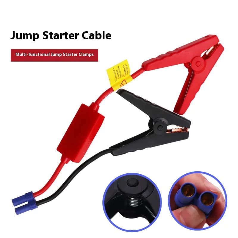 Morsetto universale per batteria automatica, piscina, coccodrillo, elettrici automobilistici, connettore per cavo, clip per avviamento di emergenza per auto elettrica per adulti