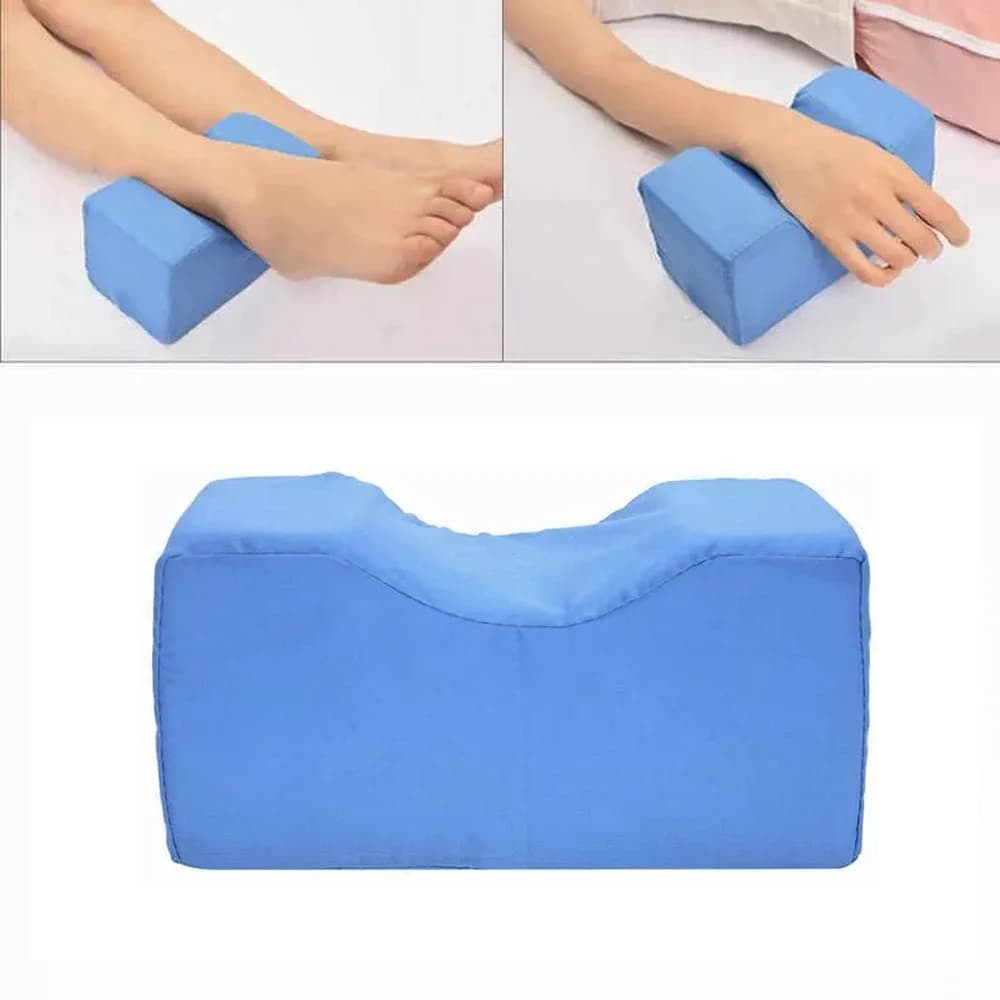 Tappetino per cuscino per caviglia per sollevare i piedi Cuscino antidecubito Panno di cotone + Spugna Paziente anziano costretto a letto Poggiagambe per disabili Cuscino per sollevare